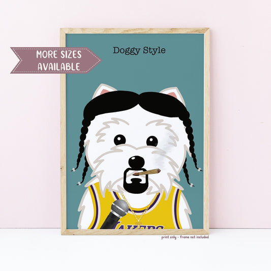 Doggy Style Wall Print