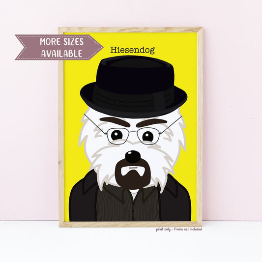 Hiesendog Wall Print