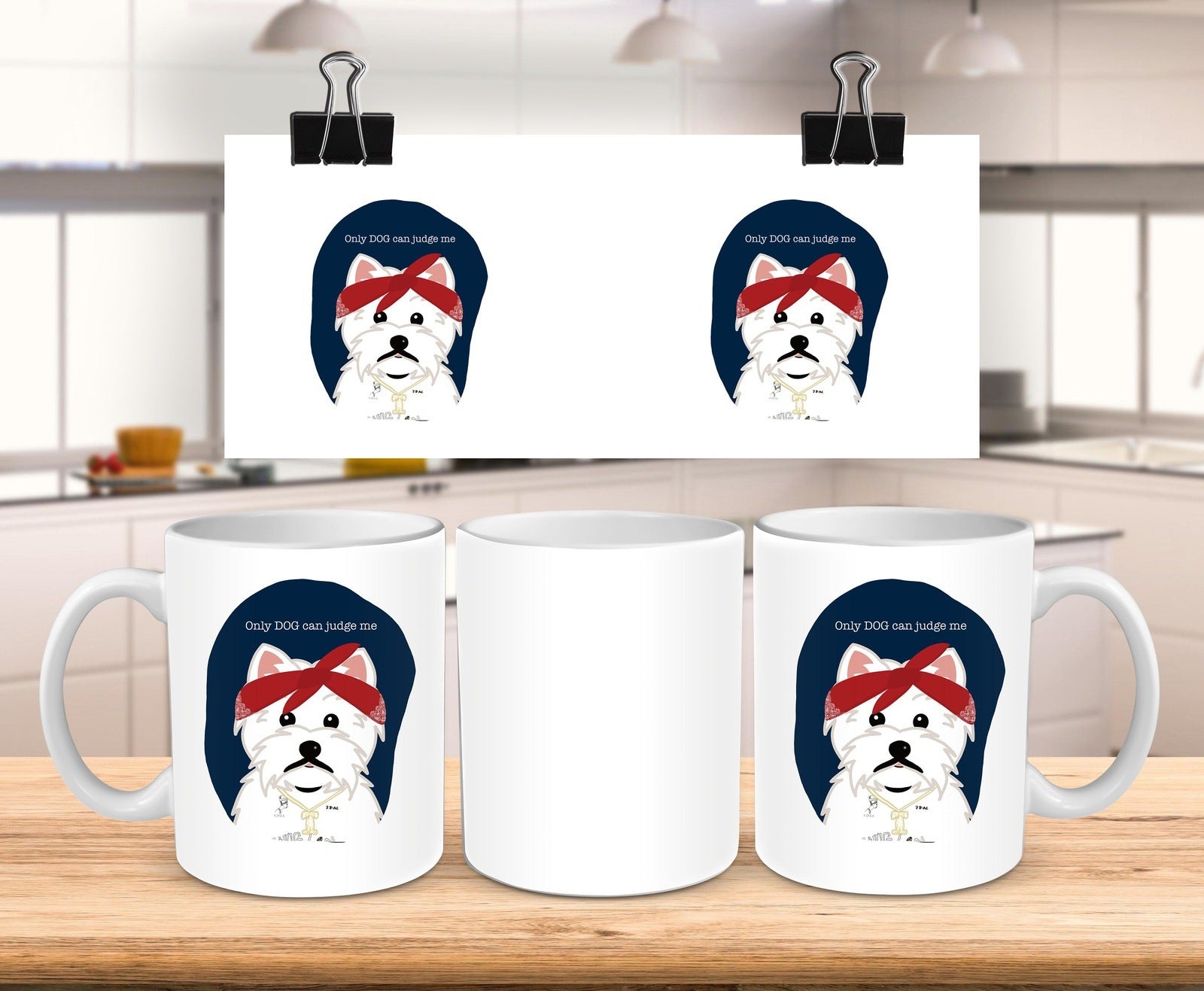 Only Dog Can Judge Me Mug