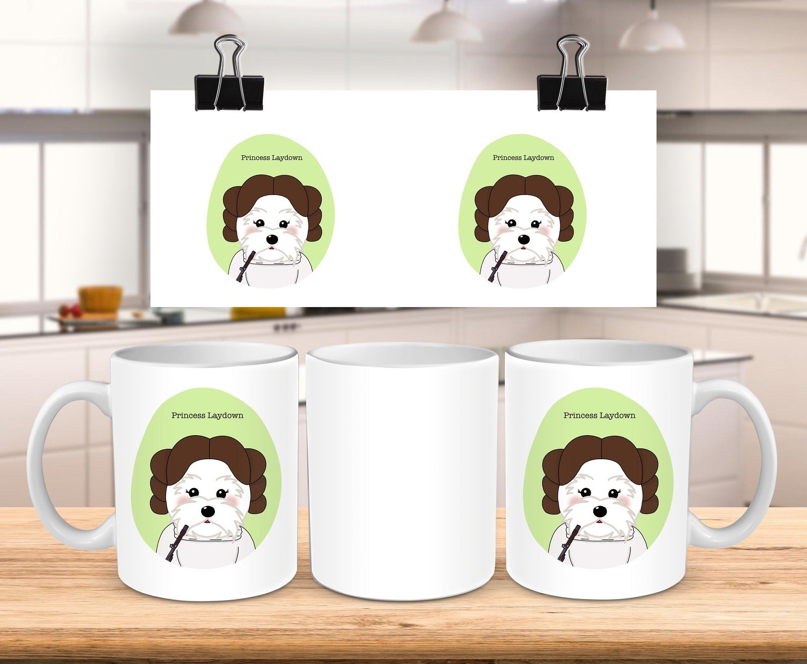 Princess Laydown Mug