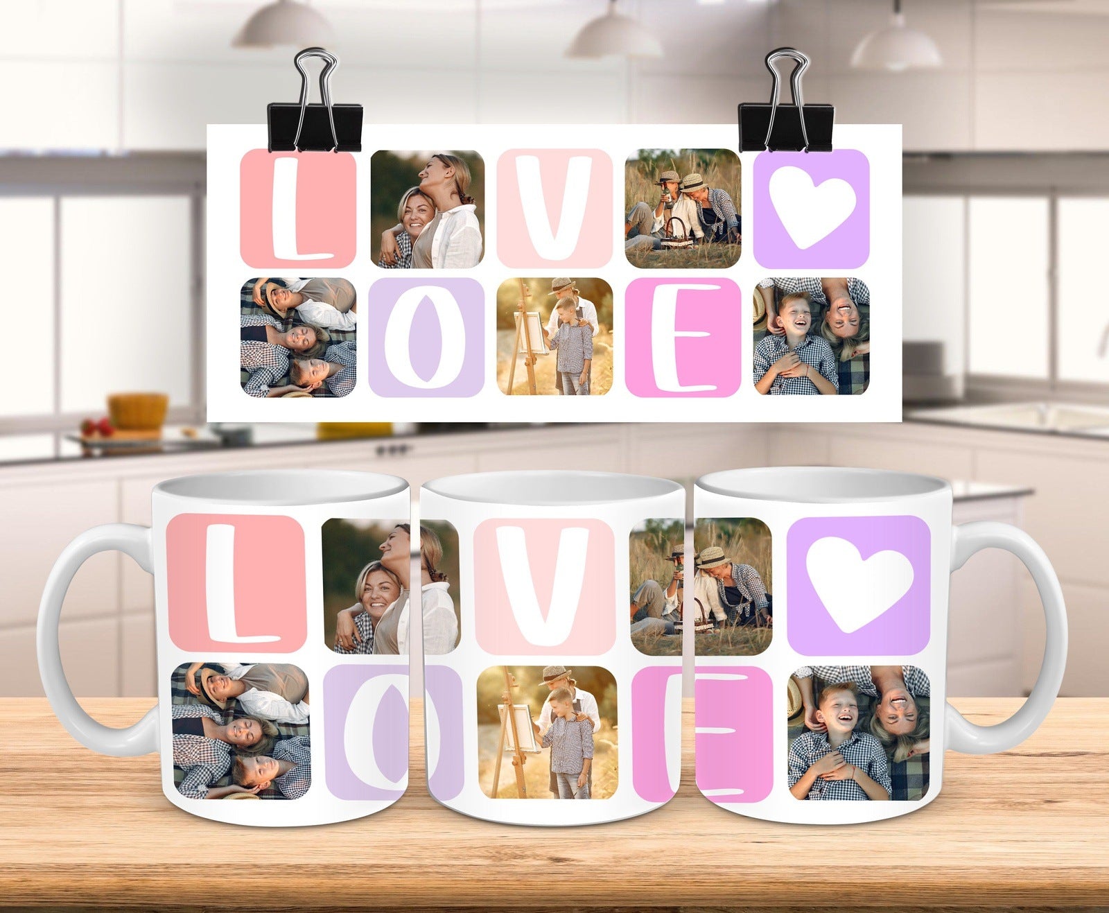 Personalised Photo Collage Mug