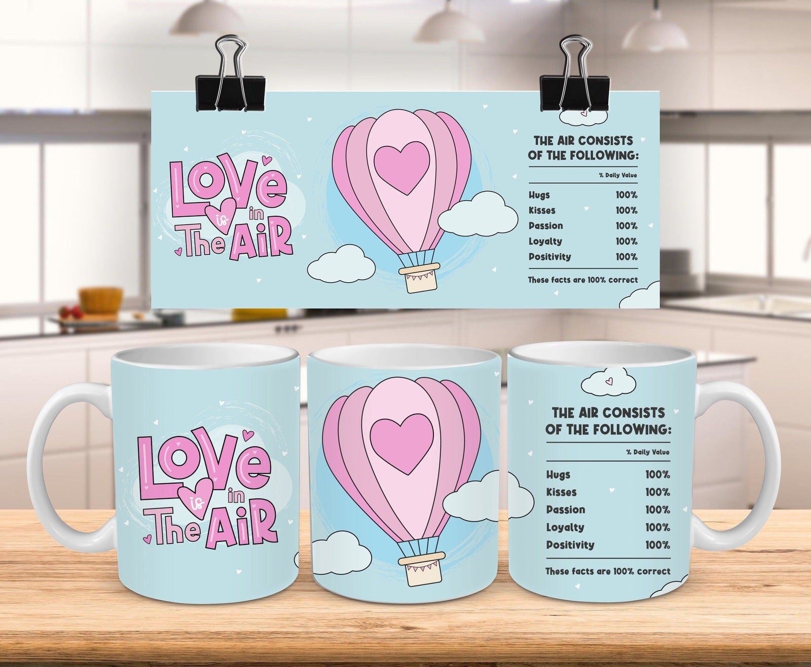Love is in The Air Mug
