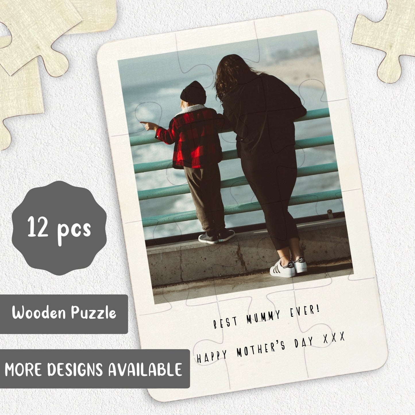 Mother’s Day Wooden Jigsaw Puzzle