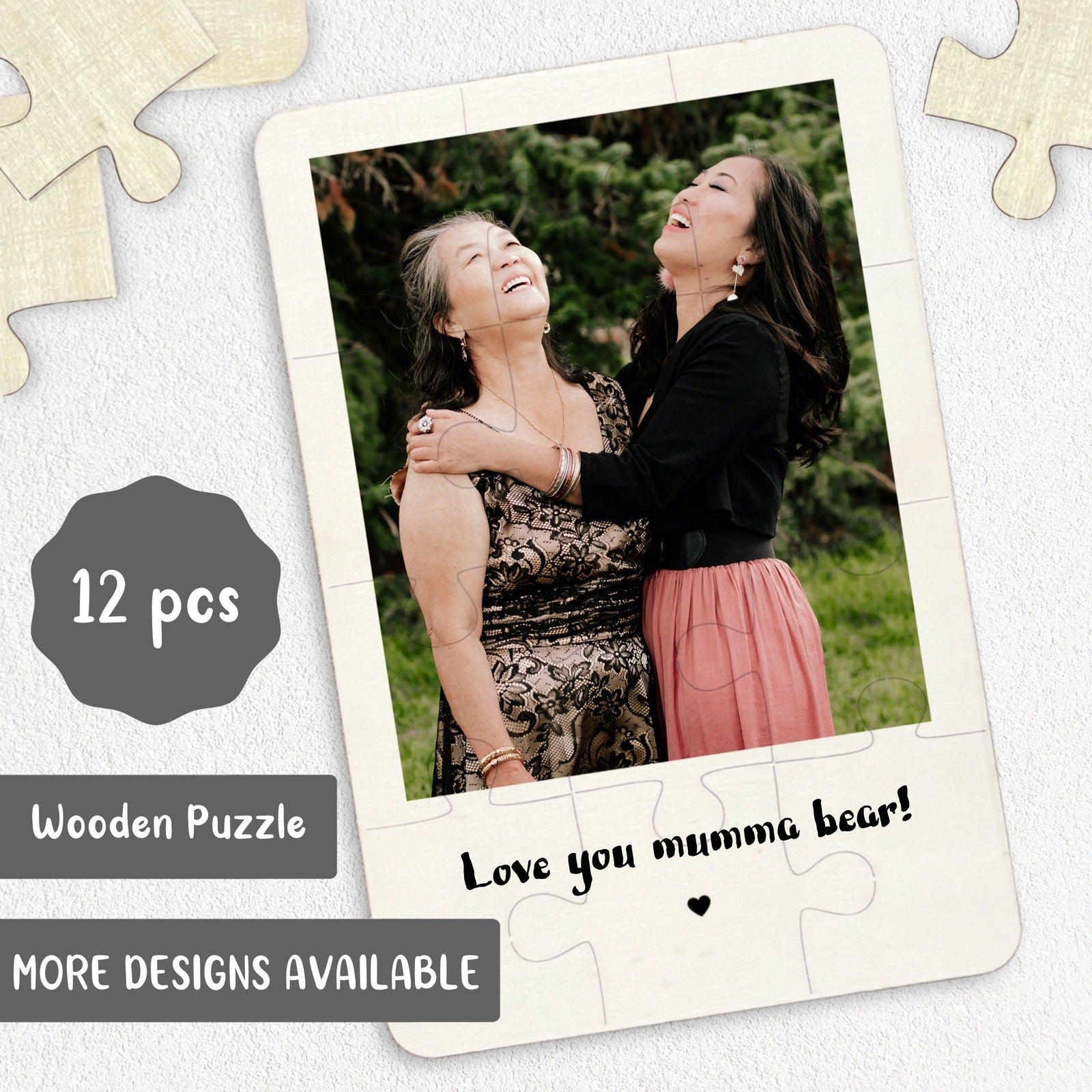 Mother’s Day Wooden Jigsaw Puzzle