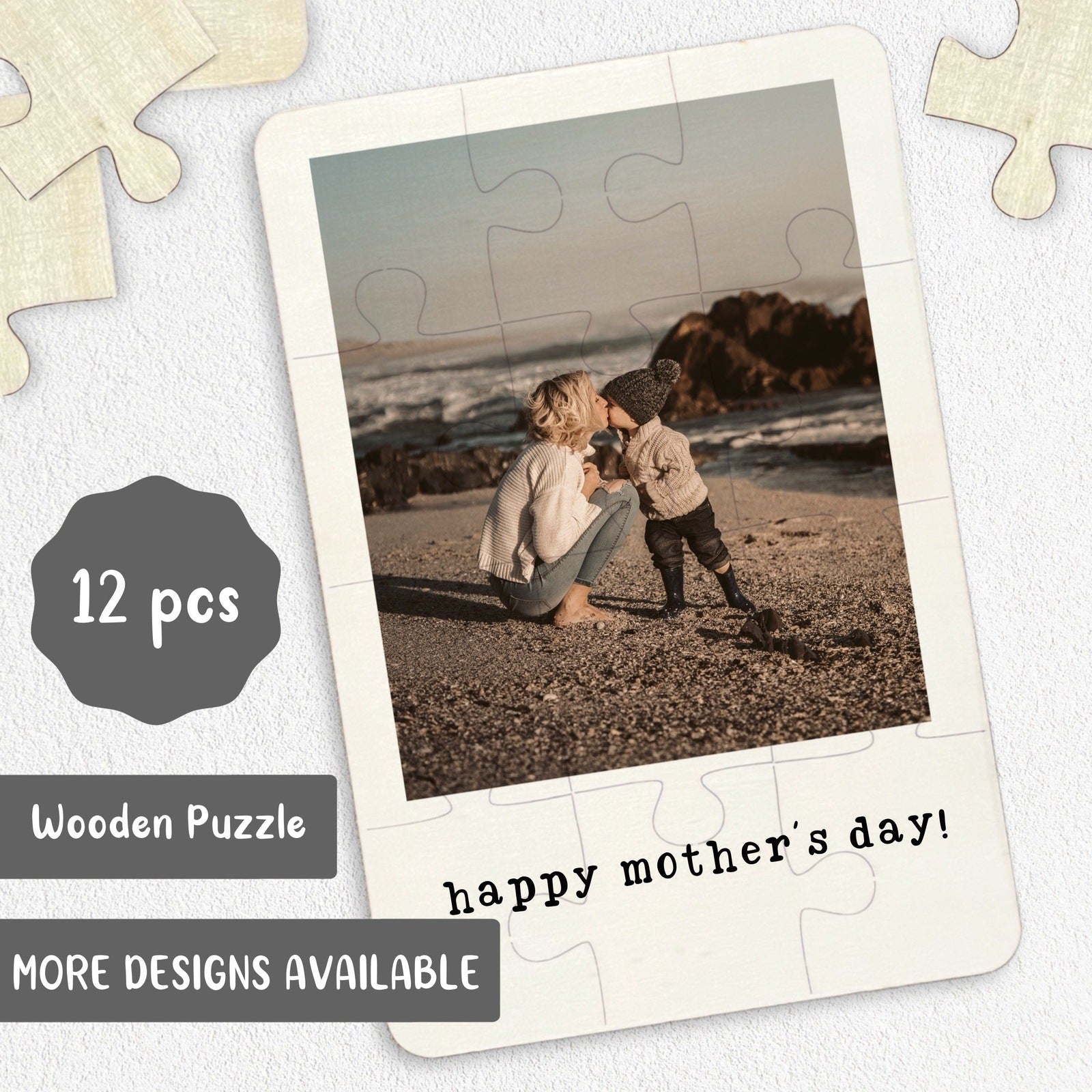 Mother’s Day Wooden Jigsaw Puzzle