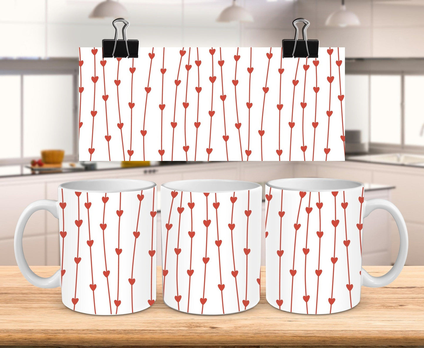 String of Hearts Mug