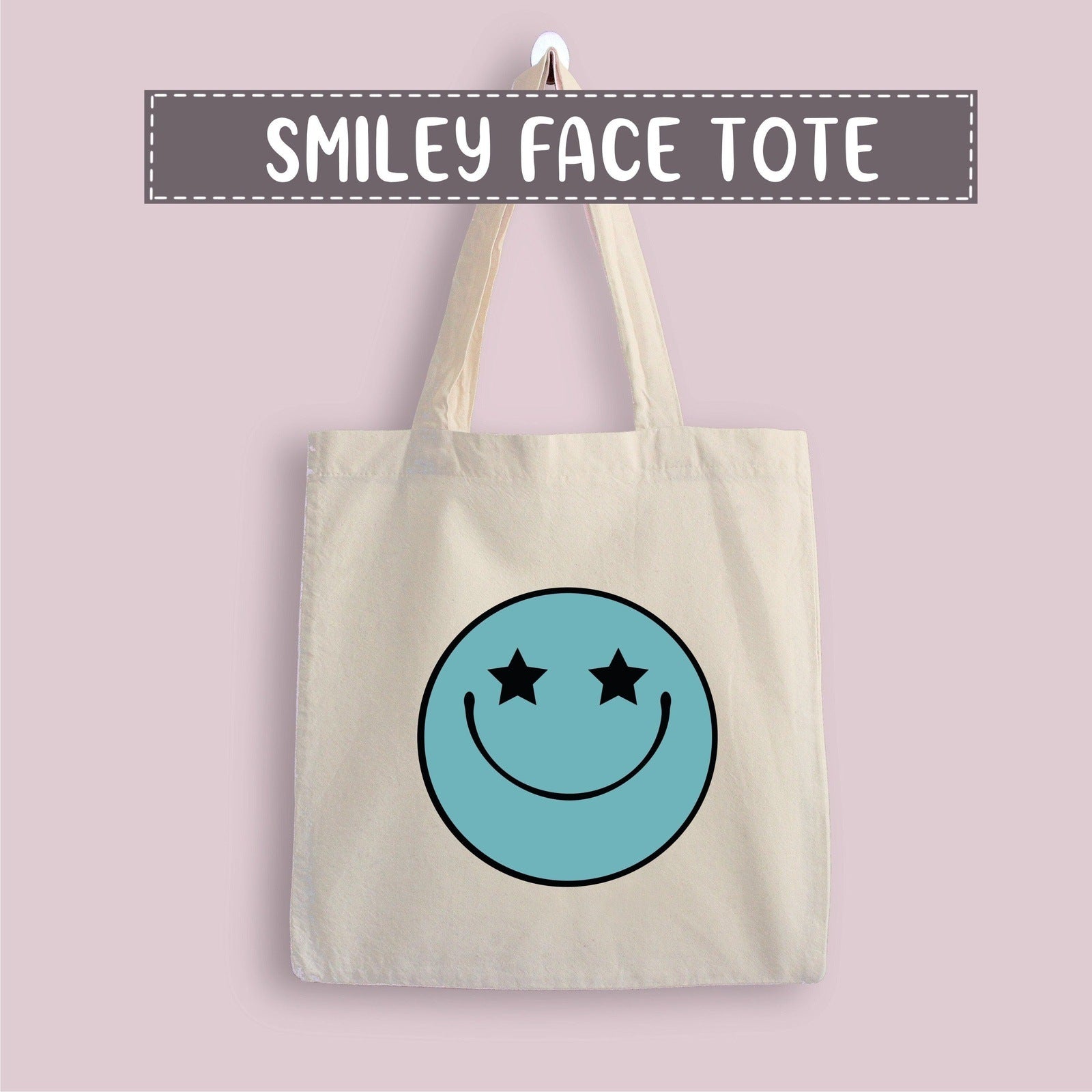Smiley Face Tote Bag
