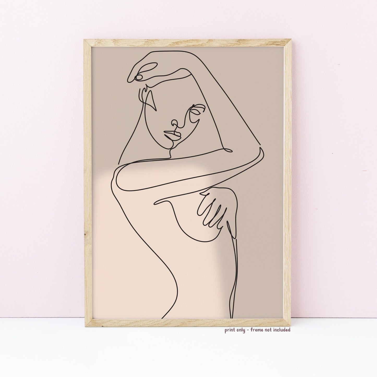 Women’s Silhouette Line Print
