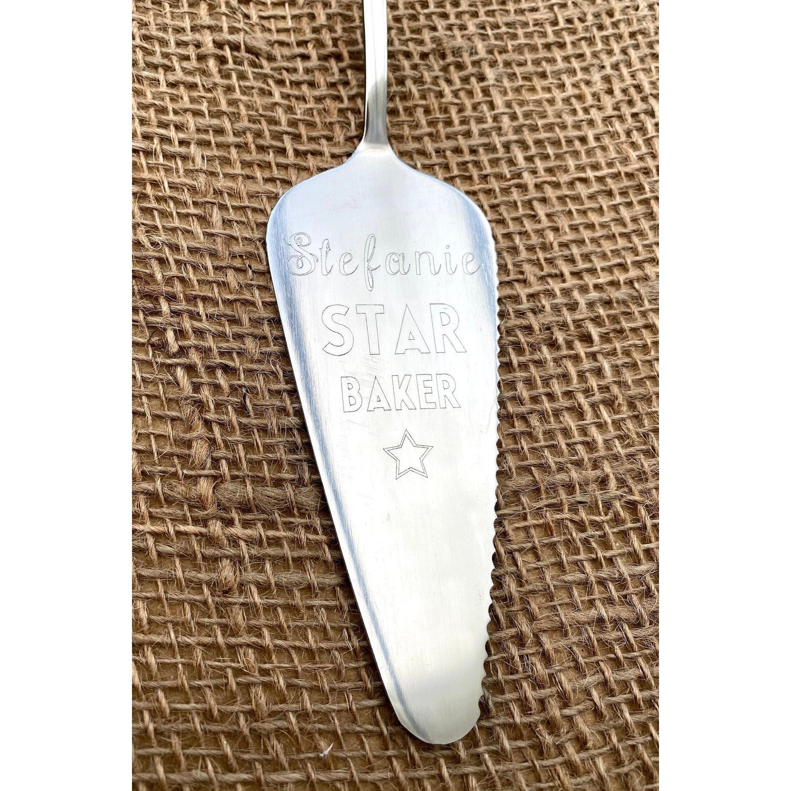 Personalised "Star Baker" Cake Knife