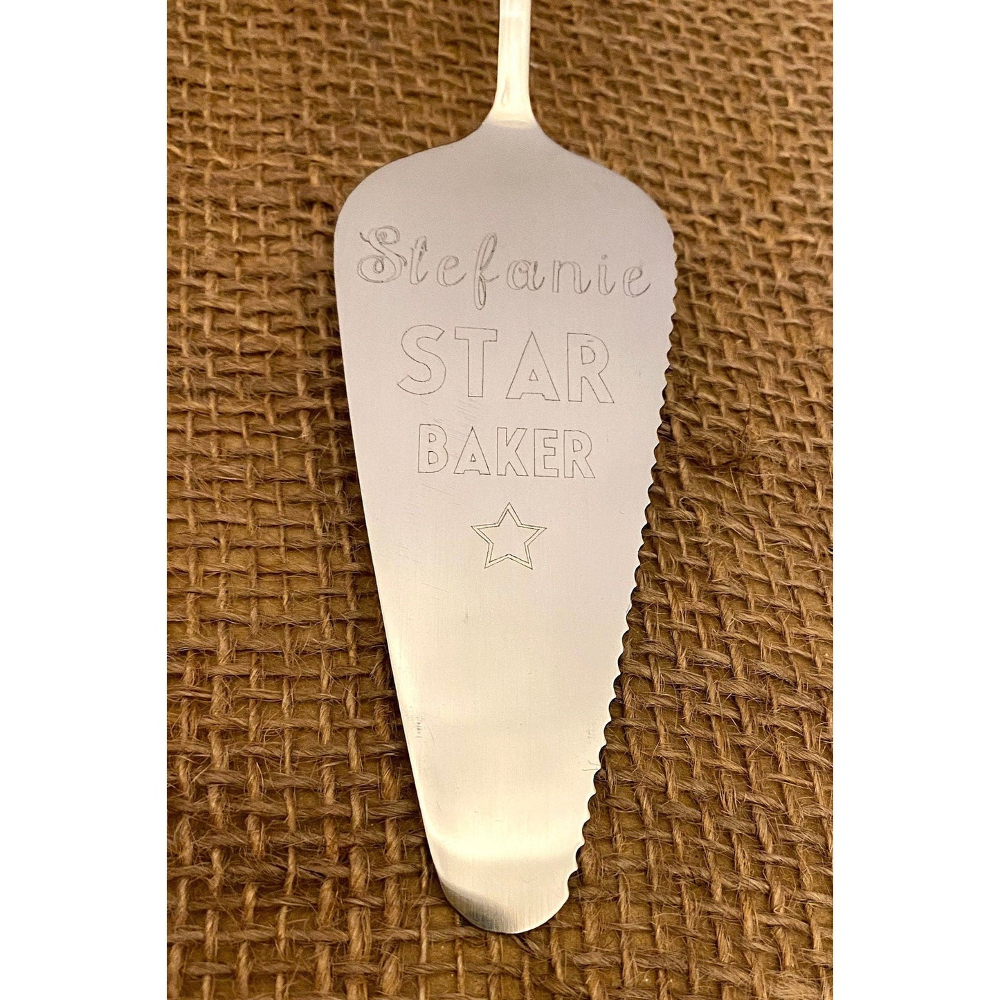 Personalised "Star Baker" Cake Knife