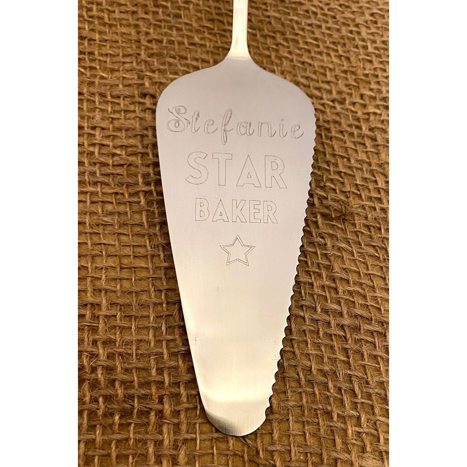 Personalised "Star Baker" Cake Knife