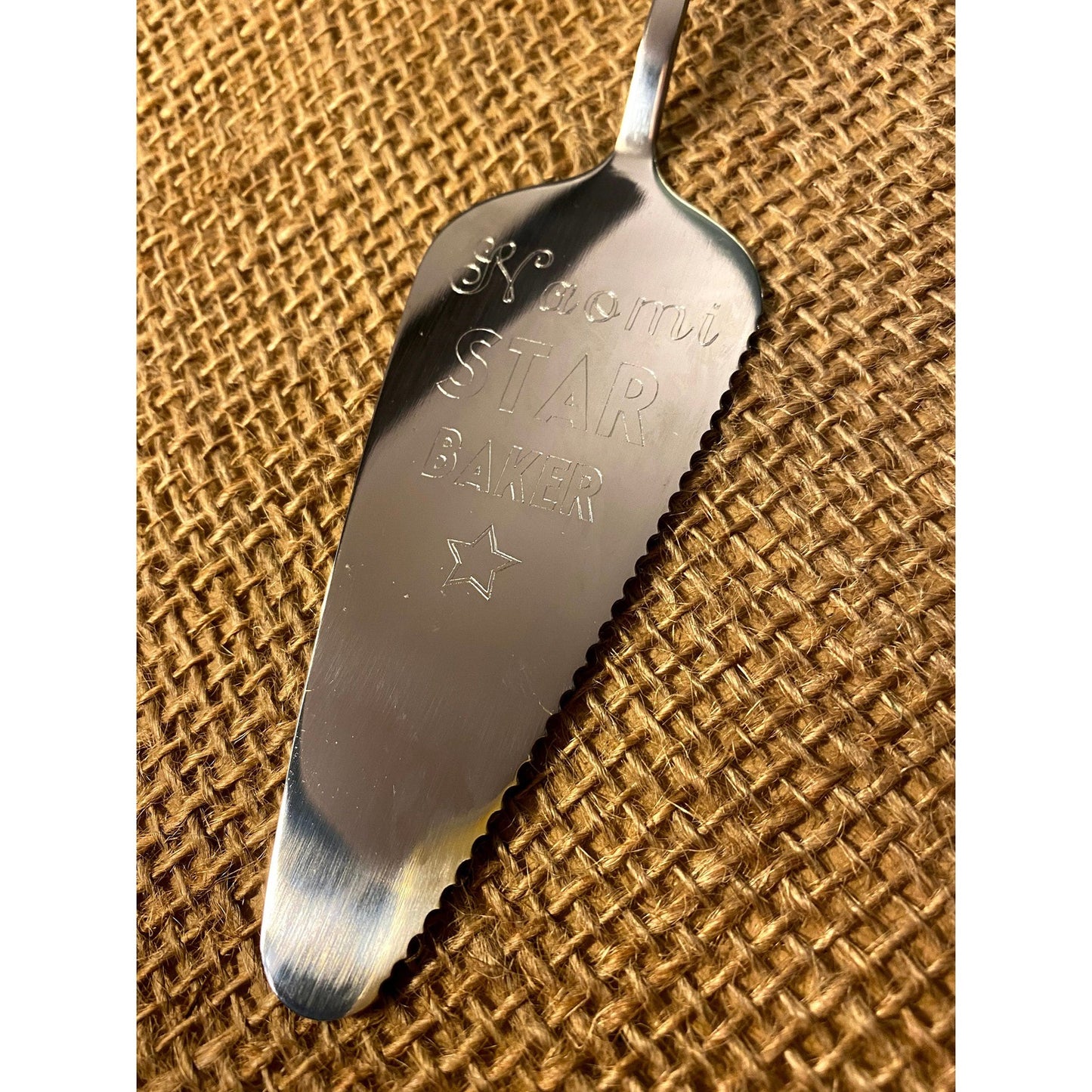 Personalised "Star Baker" Cake Knife