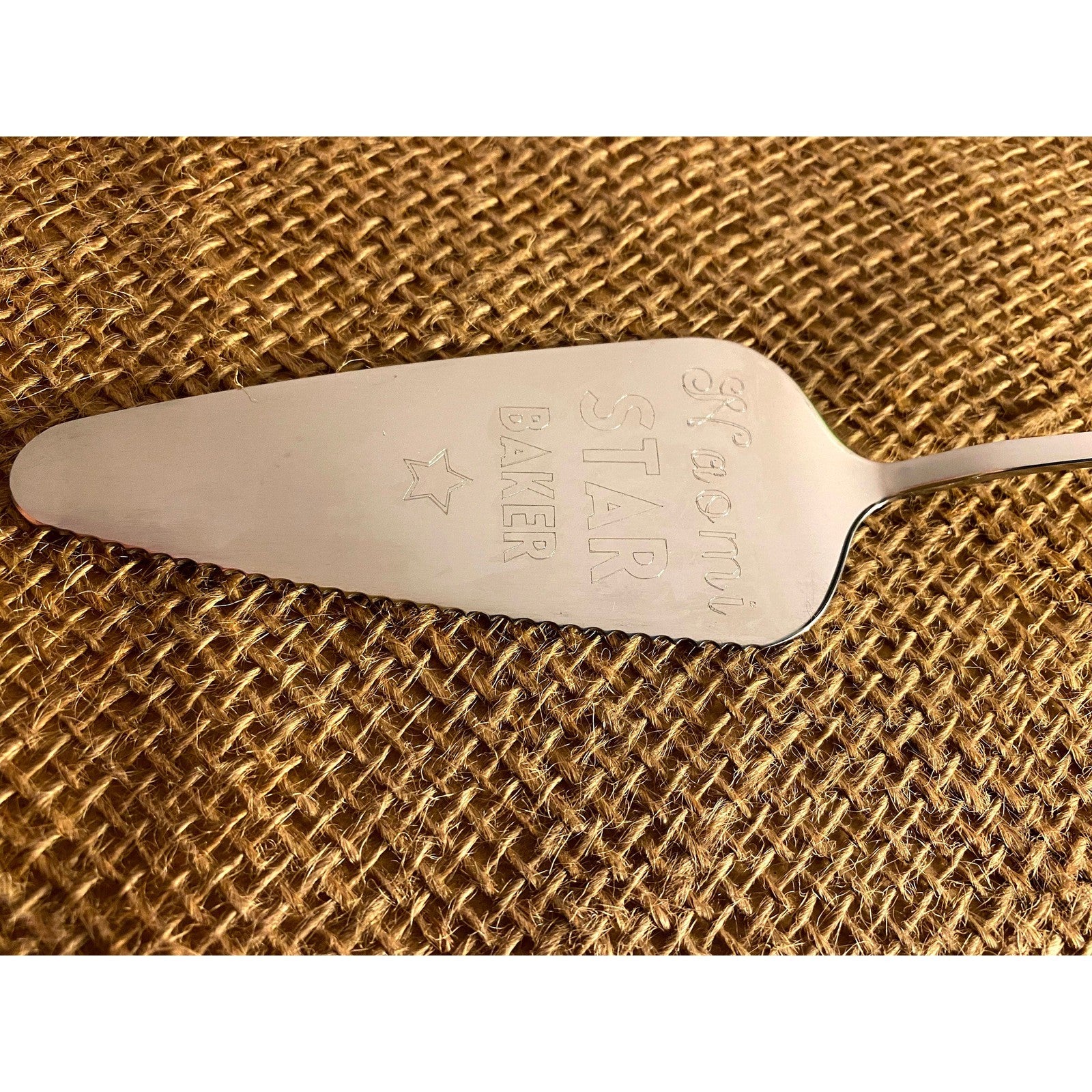 Personalised "Star Baker" Cake Knife