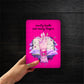 Dark Romance Kindle Insert - Messy Fingers (Pink)