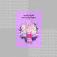 Dark Romance Kindle Insert - Messy Fingers (Lilac)