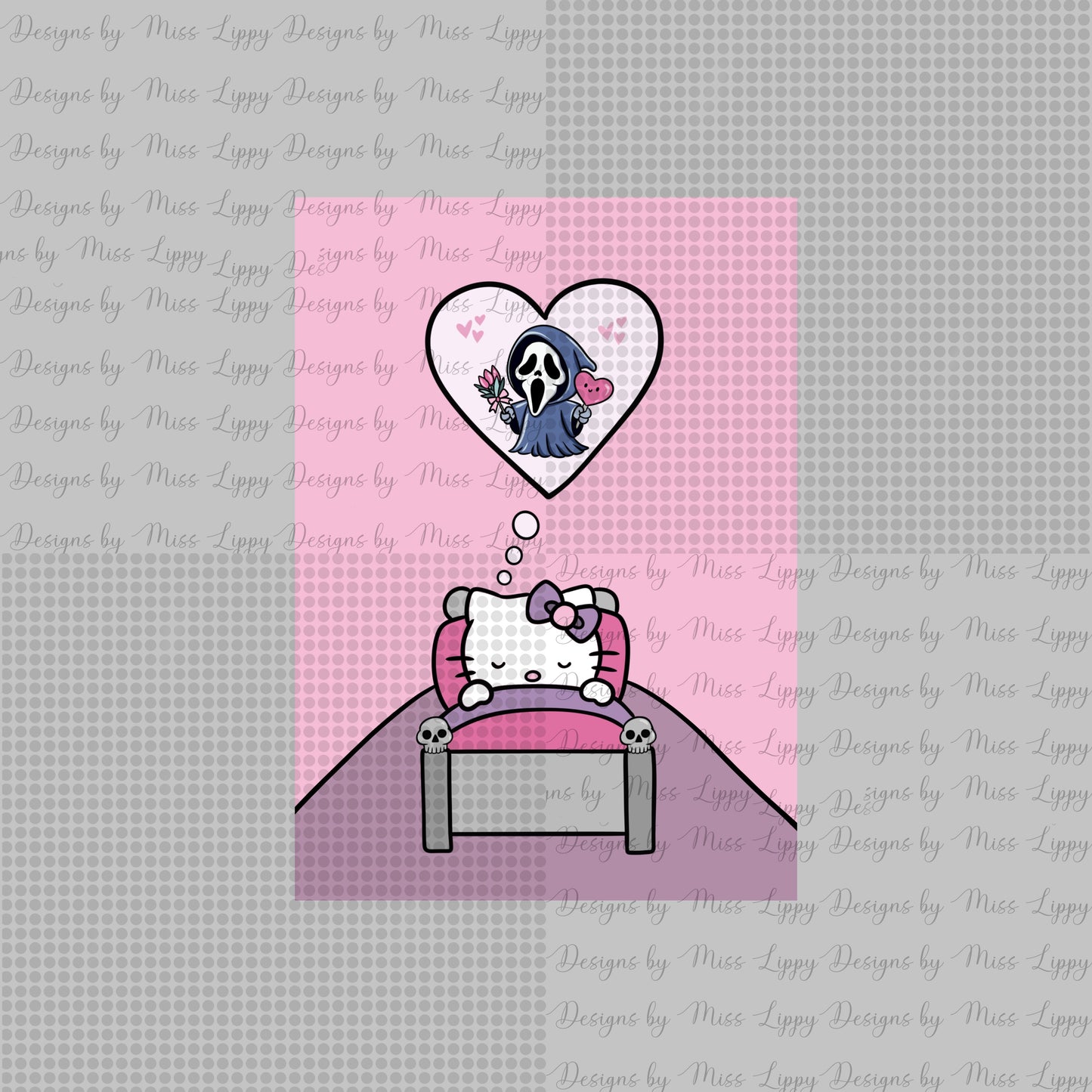 Dark Romance Kindle Insert - Ghostie x Kitty