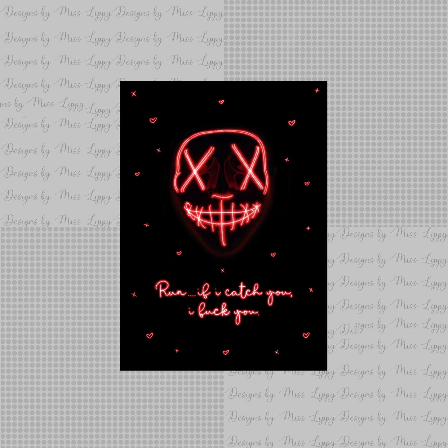 Dark Romance Kindle Insert - RUN