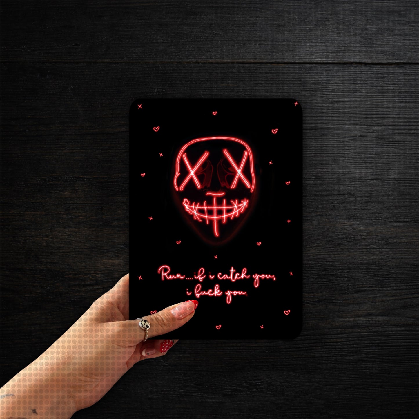 Dark Romance Kindle Insert - RUN