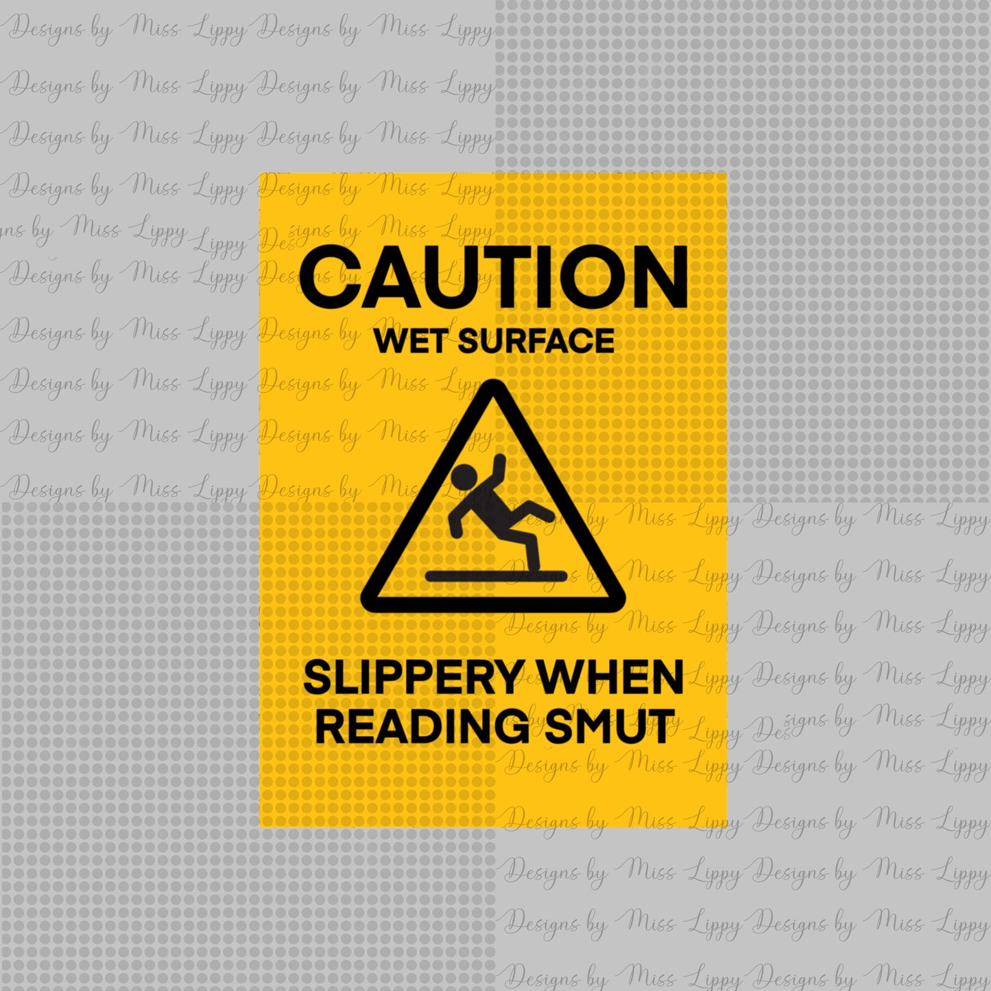 Dark Romance Kindle Insert - Caution