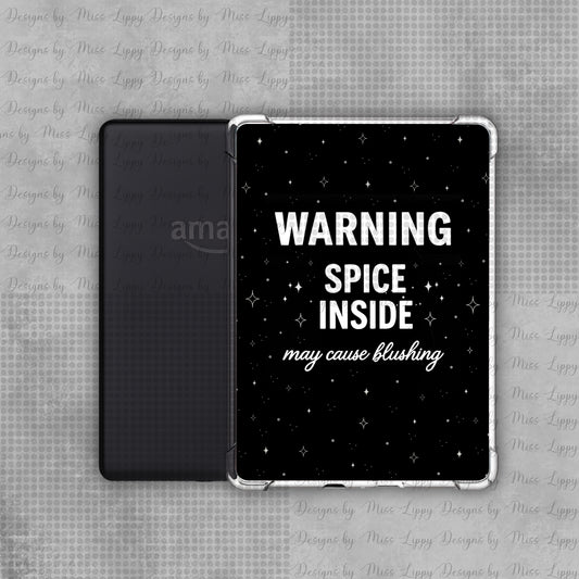 Dark Romance Kindle Insert - WARNING Spice Inside