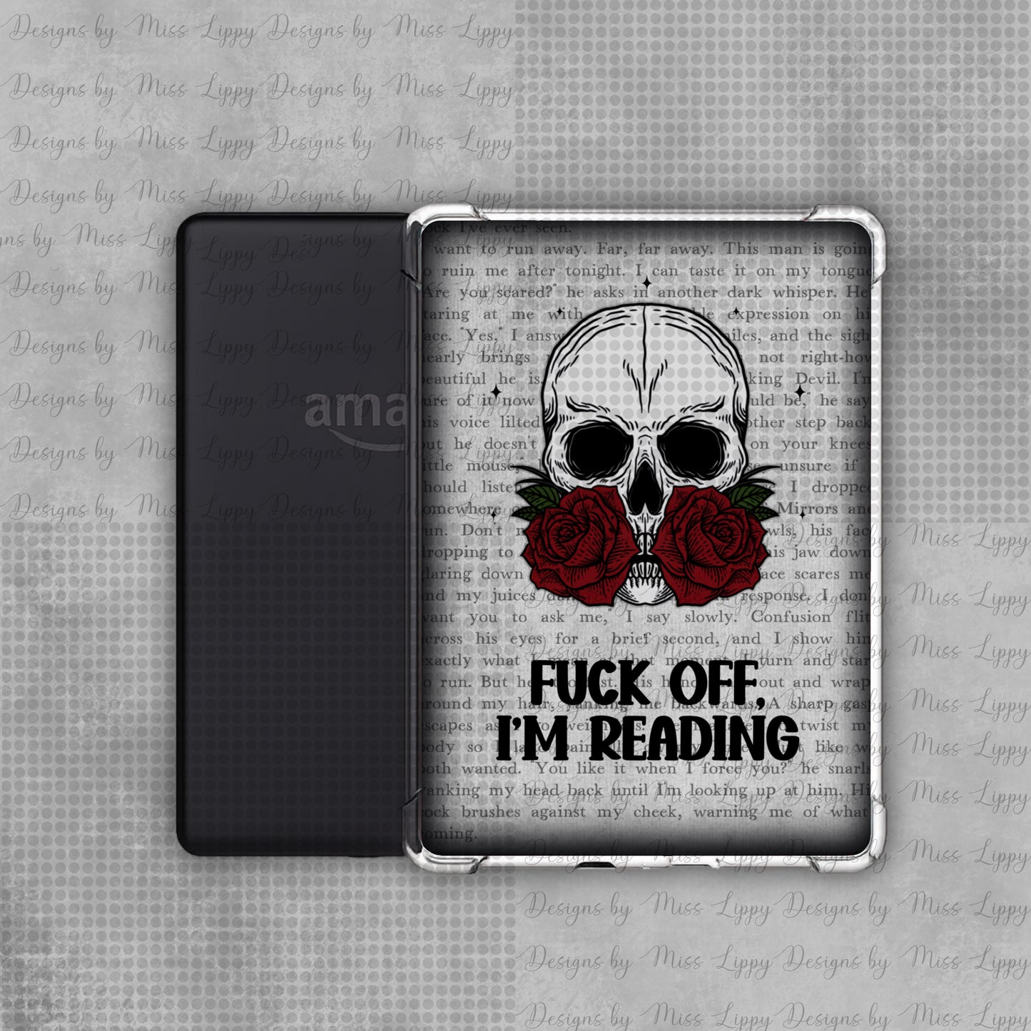 Dark Romance Kindle Insert - Fuck Off