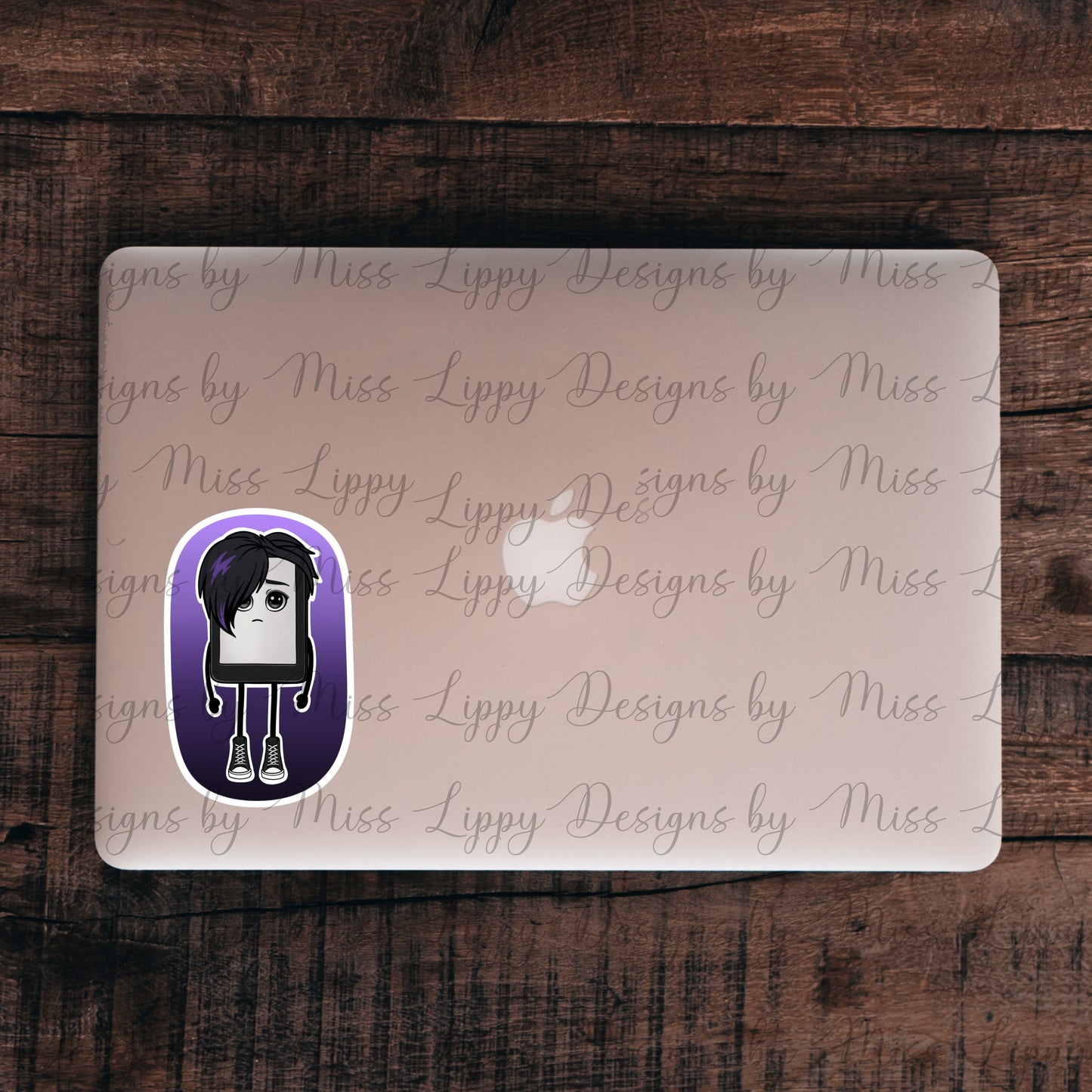 Emo Kindle Sticker - Overthinking
