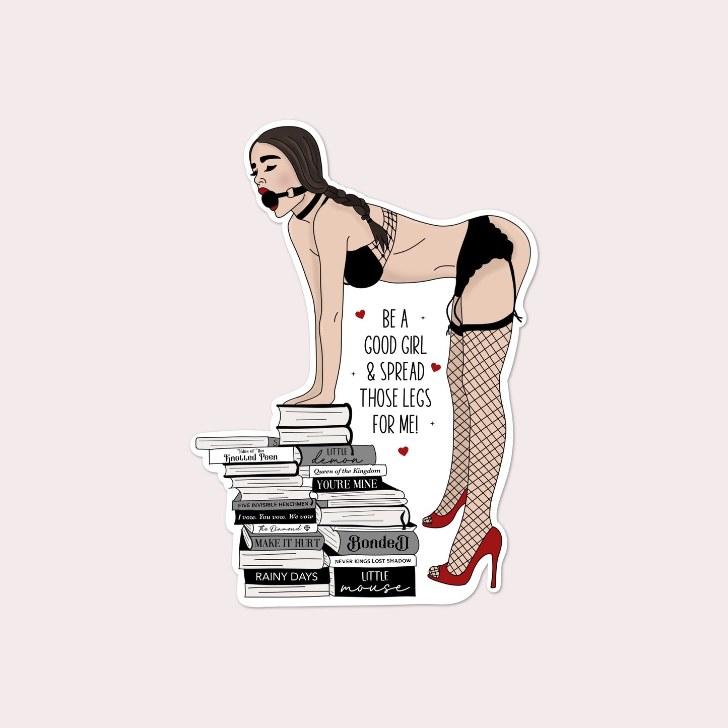 Book Sticker - Spread Your Legs!