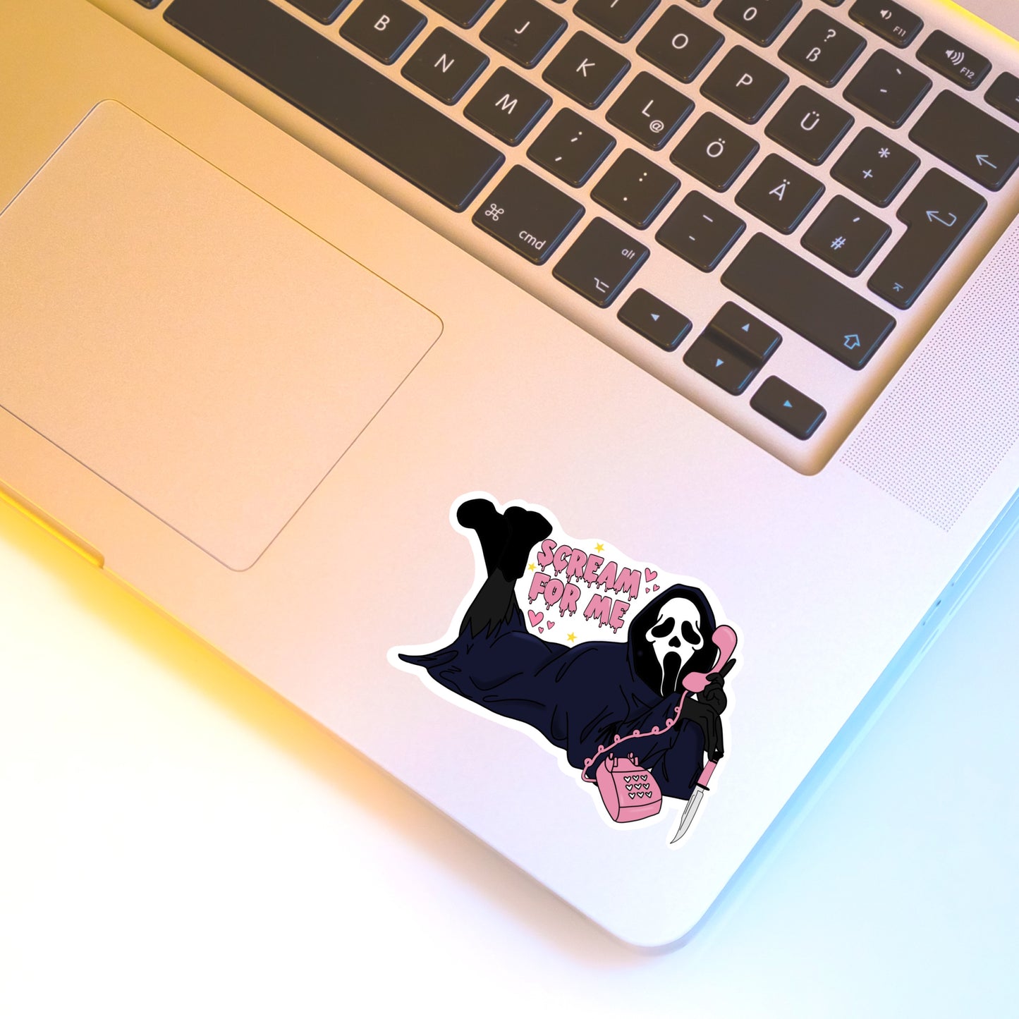 Ghostface Sticker - Scream for Me!