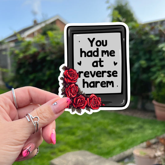Bookish Sticker - You Had Me At Reverse Harem