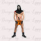 Ghostface Sticker - Halloween pumpkin