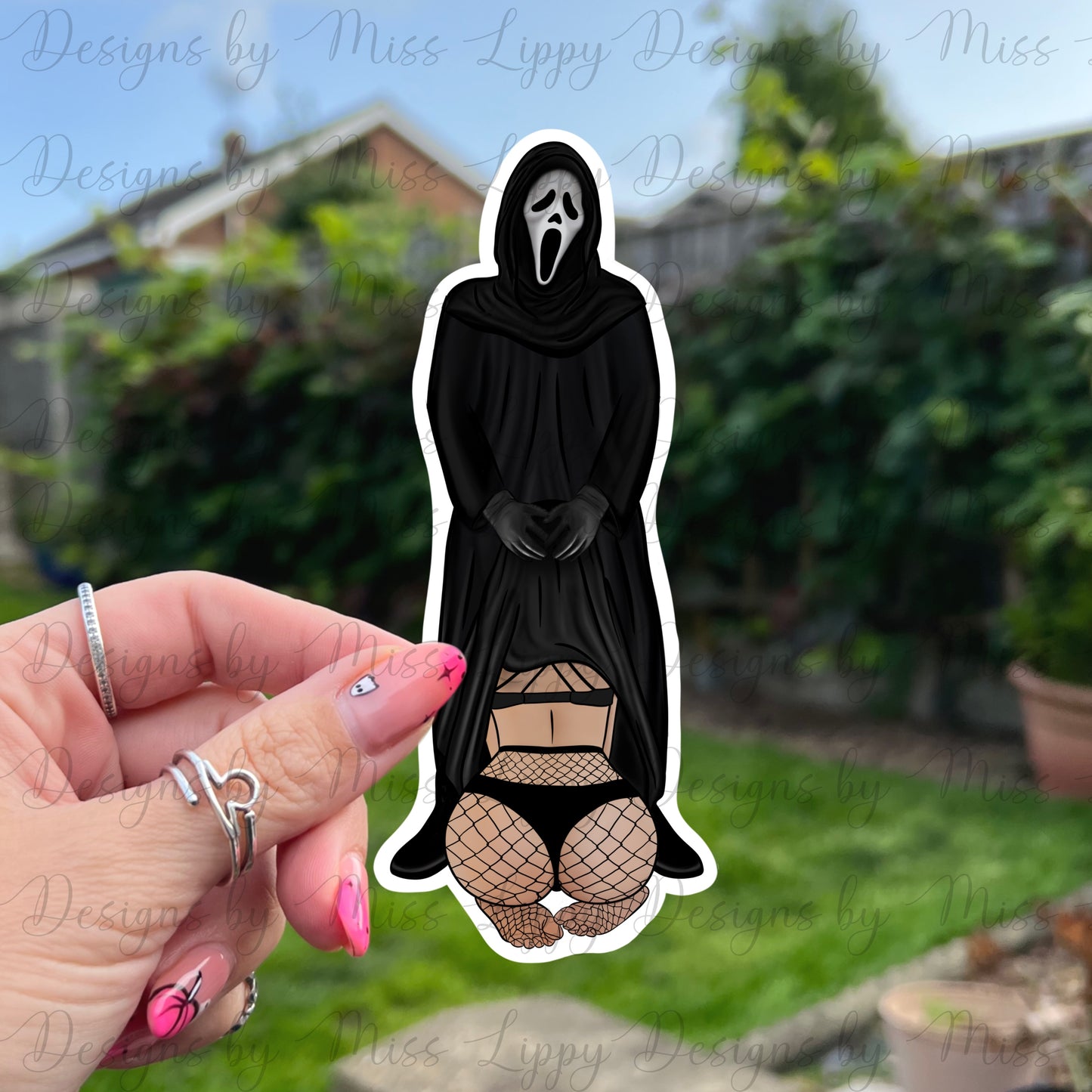 Ghostface Sticker - Halloween treat