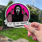 Ghostface Sticker - Just the tip!