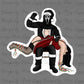 Ghostface Sticker - Naughty Girl