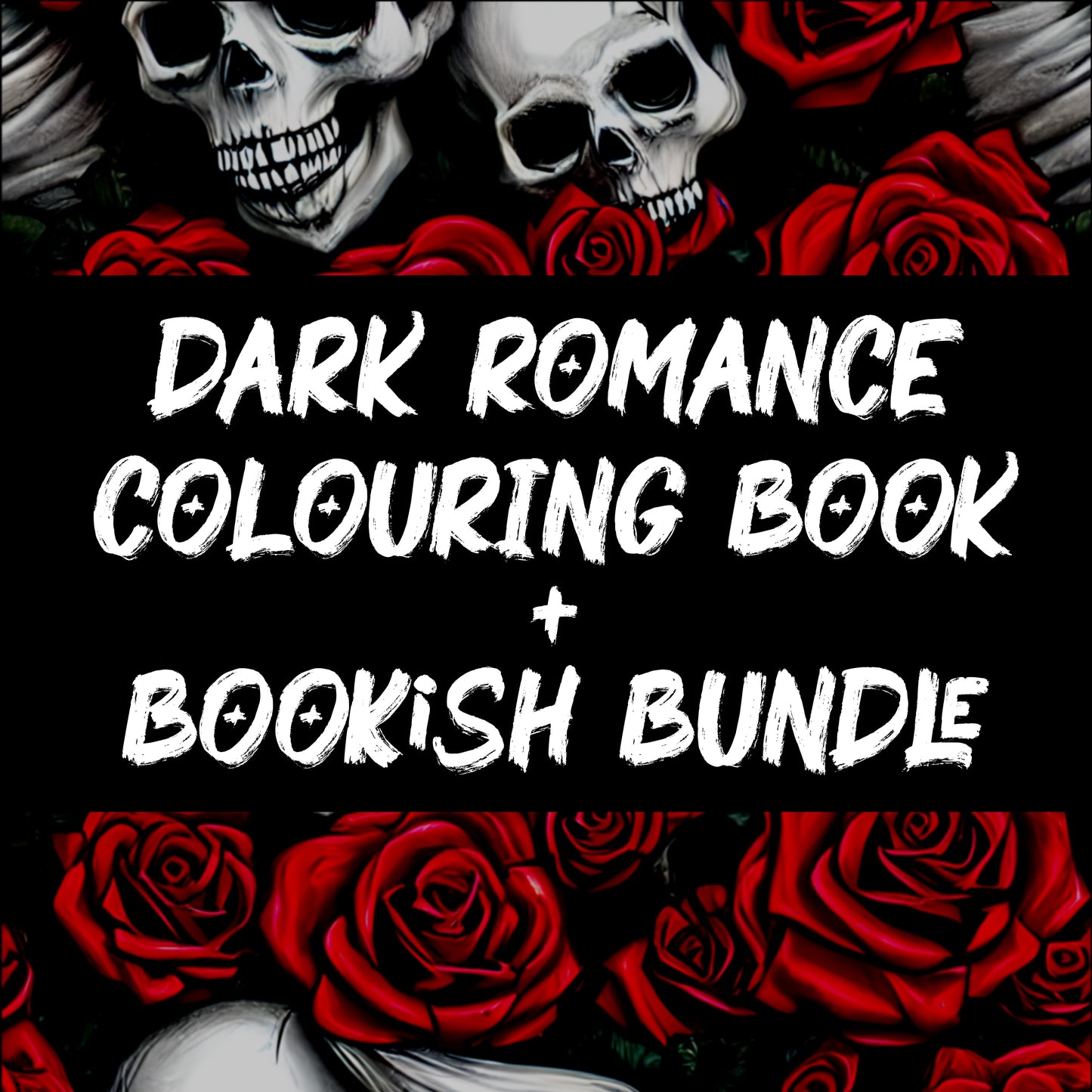 Dark Romance NSFW Colouring Book + Bookish Bundle