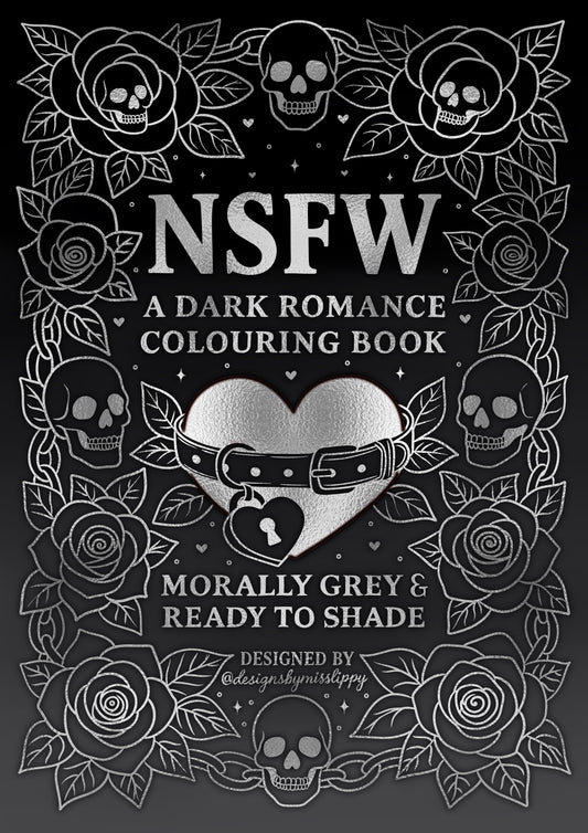 Dark Romance NSFW Colouring Book
