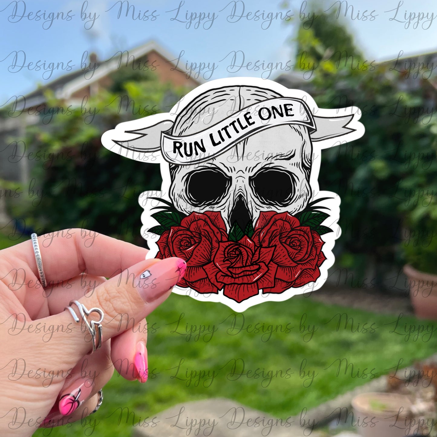 Dark Romance Sticker - Run