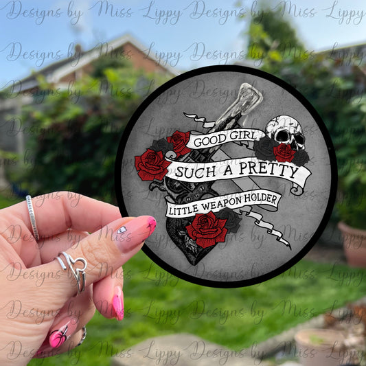 Dark Romance Sticker - Gun Play