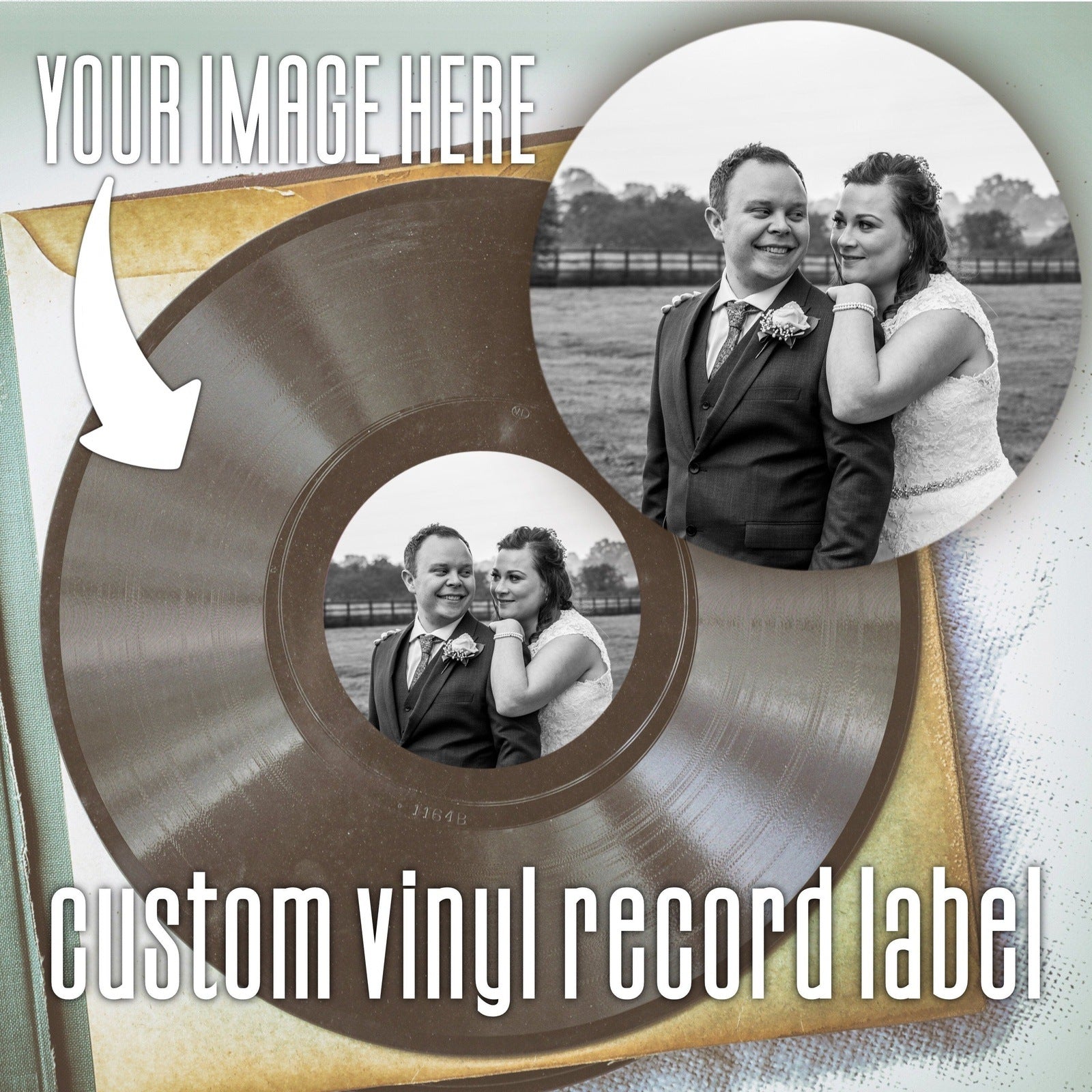 Custom Vinyl Record Label – Designs by Miss Lippy