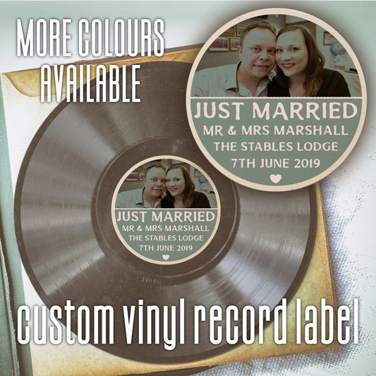 Custom Vinyl Record Label