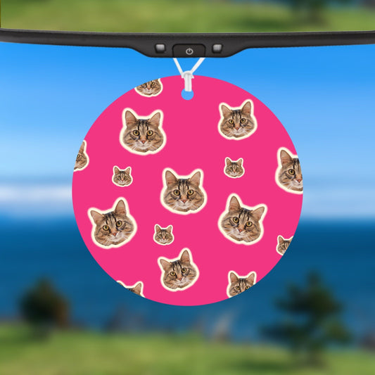 Personalised Cat Car Air Freshener