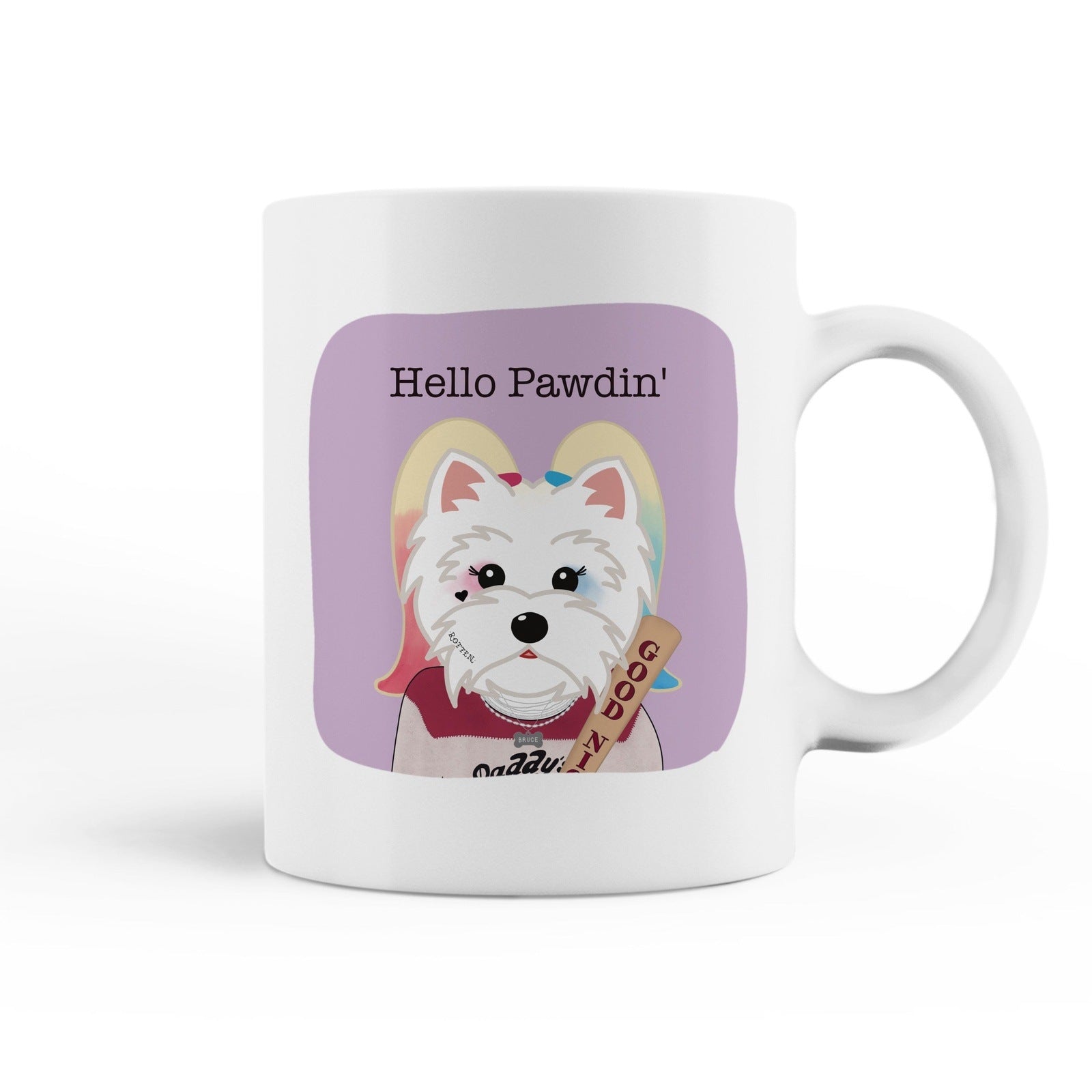 Hello Pawdin Mug