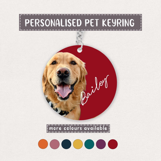 Personalised Dog Keyring