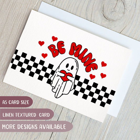 Ghost Be Mine Valentines Day Card