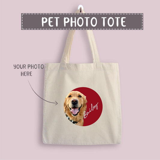 Personalised Dog Tote Bag