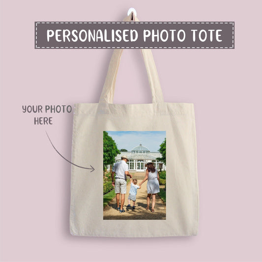 Personalised Photo Tote Bag