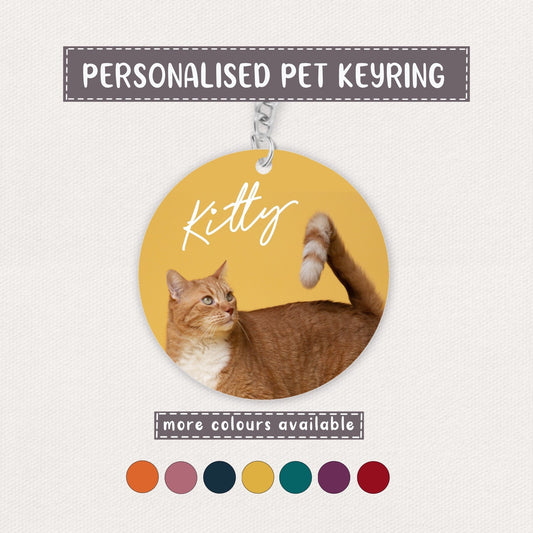 Personalised Pet Keyring