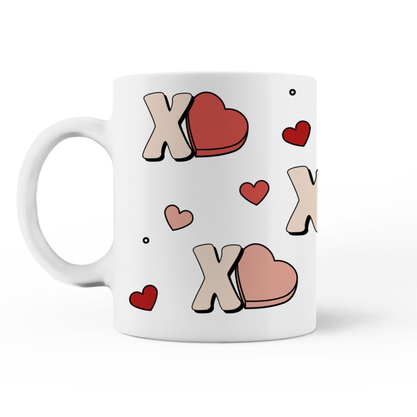 Hearts & Kisses Mug
